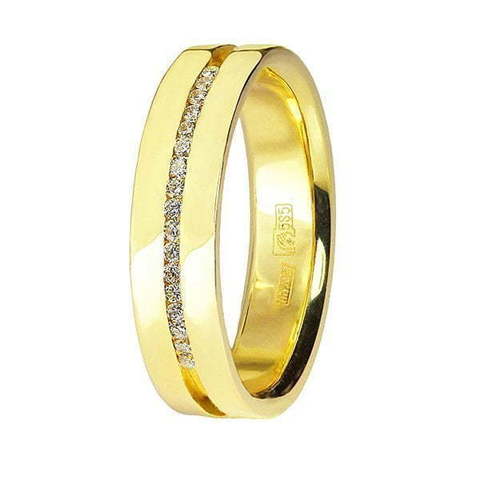 Обручальное кольцо 10156Ж из Желтое золото от Ювелирный салон Юверос 1