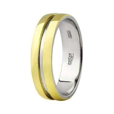 Обручальное кольцо 10230Ж1 из Комбинированные от Ювелирный салон Юверос 1