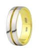 Обручальное кольцо 10230Ж из Комбинированные от Ювелирный салон Юверос 1