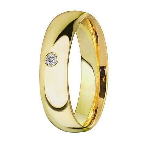 Обручальное кольцо 10282Ж из Желтое золото от Ювелирный салон Юверос 1