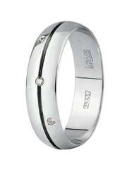 Обручальное кольцо 10321 из Белое золото от Ювелирный салон Юверос 1