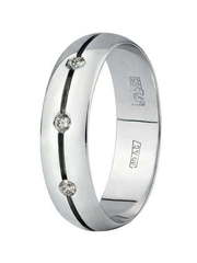 Обручальное кольцо 10331Б из Белое золото от Ювелирный салон Юверос 1