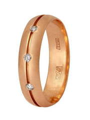 Обручальное кольцо 10331К из Розовое (красное) золото от Ювелирный салон Юверос 1