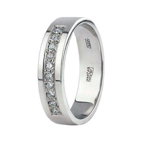 Обручальное кольцо 10517Б из Белое золото от Ювелирный салон Юверос 1