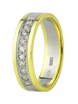 Обручальное кольцо 10517ЖБ из Комбинированные от Ювелирный салон Юверос 1