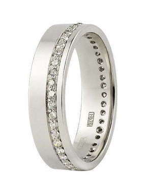 Обручальное кольцо 10518Б из Белое золото от Ювелирный салон Юверос 1