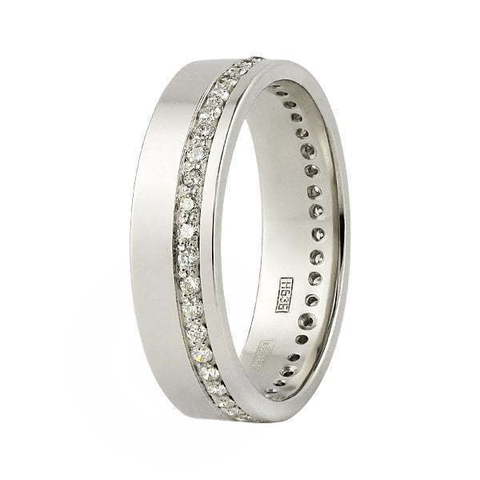 Обручальное кольцо 10518Б из Белое золото от Ювелирный салон Юверос 1