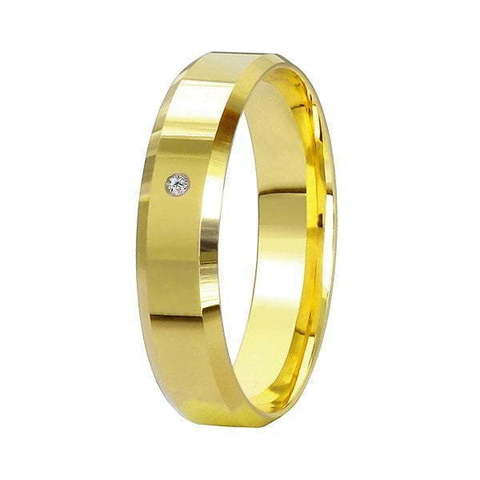 Обручальное кольцо 10722Ж из Желтое золото от Ювелирный салон Юверос 1