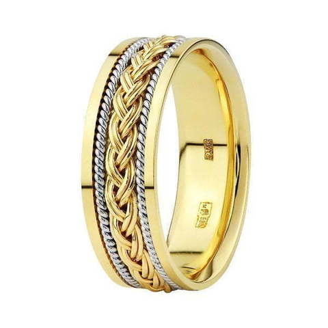 Обручальное кольцо 100357 из Комбинированные от Ювелирный салон Юверос 1