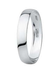 Обручальное кольцо 1220001Б из Белое золото от Ювелирный салон Юверос 1