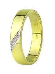 Обручальное кольцо Кл 0067Ж из Желтое золото от Ювелирный салон Юверос 1