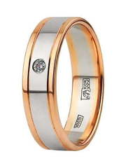 Обручальное кольцо 10515КБ из Комбинированные от Ювелирный салон Юверос 1