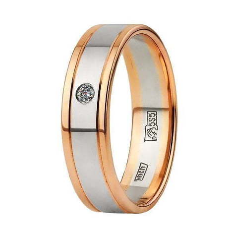 Обручальное кольцо 10515КБ из Комбинированные от Ювелирный салон Юверос 1