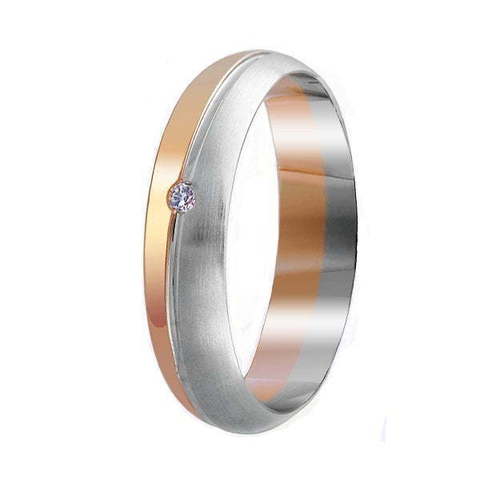 Обручальное кольцо 107101 из Комбинированные от Ювелирный салон Юверос 1