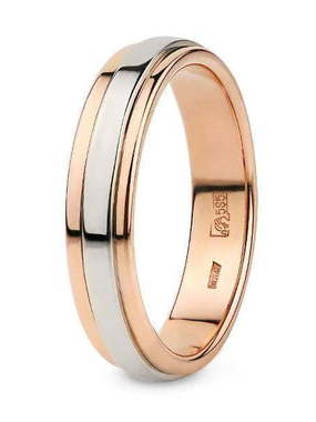 Обручальное кольцо Кл 0096 из Комбинированные от Ювелирный салон Юверос 1