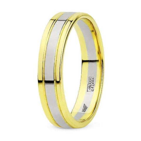 Обручальное кольцо 10504ЖБ из Комбинированные от Ювелирный салон Юверос 1