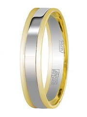 Обручальное кольцо 10505ЖБ из Комбинированные от Ювелирный салон Юверос 1