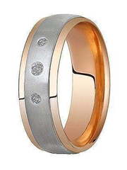 Обручальное кольцо 10706 из Комбинированные от Ювелирный салон Юверос 1