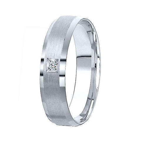 Обручальное кольцо 10724Б из Белое золото от Ювелирный салон Юверос 1