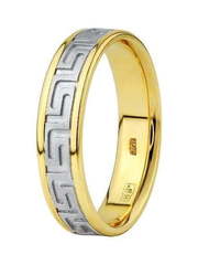 Обручальное кольцо 100407 из Комбинированные от Ювелирный салон Юверос 1