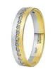 Обручальное кольцо 10543Ж из Комбинированные от Ювелирный салон Юверос 1