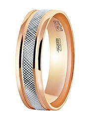 Обручальное кольцо 10712 из Комбинированные от Ювелирный салон Юверос 1