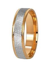 Обручальное кольцо 10718К из Комбинированные от Ювелирный салон Юверос 1