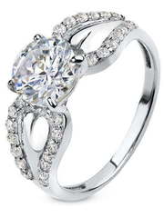 Помолвочное кольцо 10011Б из Белое золото от Ювелирный салон Юверос 1