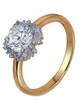 Помолвочное кольцо 24409к из Розовое (красное) золото от Ювелирный салон Юверос 1
