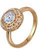 Помолвочное кольцо 25126к из Розовое (красное) золото от Ювелирный салон Юверос 1