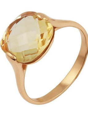 Помолвочное кольцо 91023Кл из Розовое (красное) золото от Ювелирный салон Юверос 1