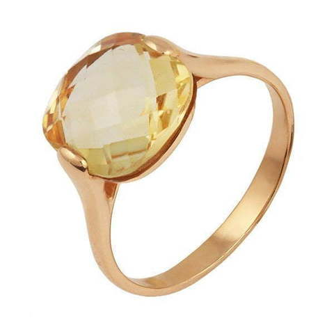 Помолвочное кольцо 91023Кл из Розовое (красное) золото от Ювелирный салон Юверос 1