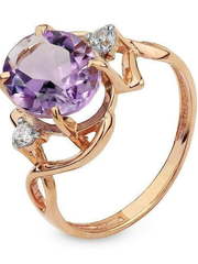 Помолвочное кольцо 0120036КАФ из Розовое (красное) золото от Ювелирный салон Юверос 1