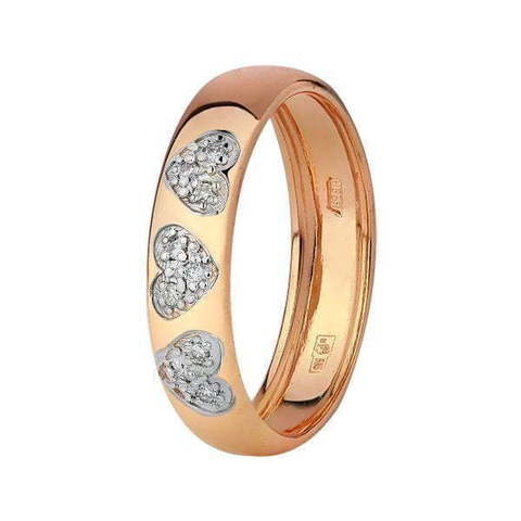 Обручальное кольцо 12000 из Розовое (красное) золото от Ювелирный салон Юверос 1