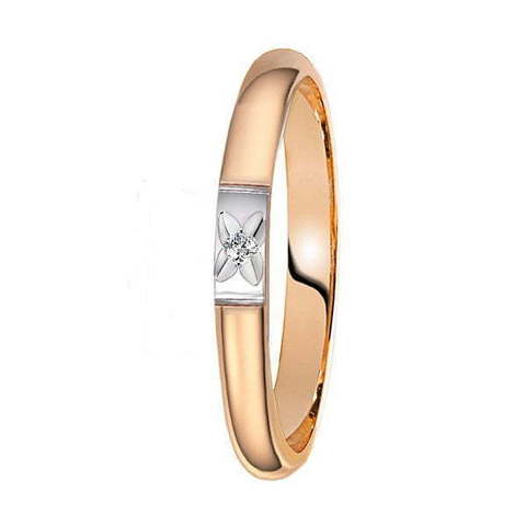 Обручальное кольцо 81032 из Розовое (красное) золото от Ювелирный салон Юверос 1