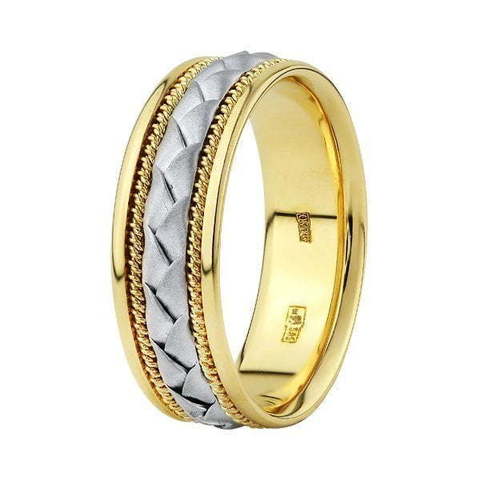 Обручальное кольцо 100274 из Комбинированные от Ювелирный салон Юверос 1
