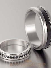 Обручальные кольца VGOK0014 из Белое золото, Платина от Ювелирный Дом Версаль 2