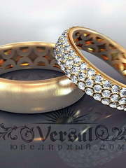 Обручальные кольца VGOK0060 из Желтое золото от Ювелирный Дом Версаль 1
