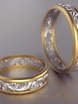 Обручальные кольца VGOK0163 из Комбинированные от Ювелирный Дом Версаль 1