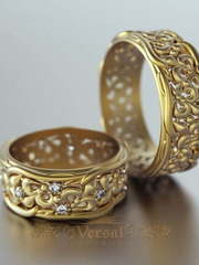 Обручальные кольца VGOK0130 из Желтое золото от Ювелирный Дом Версаль 1