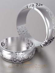 Обручальные кольца VGOK0073 из Белое золото от Ювелирный Дом Версаль 1