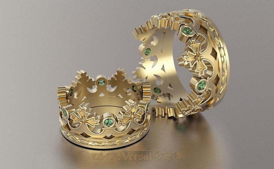 Обручальные кольца VGOK0067 из Желтое золото от Ювелирный Дом Версаль 1