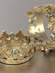 Обручальные кольца VGOK0067 из Желтое золото от Ювелирный Дом Версаль 1