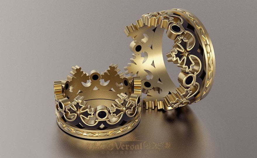 Обручальные кольца VGOK0067 из Желтое золото от Ювелирный Дом Версаль 2