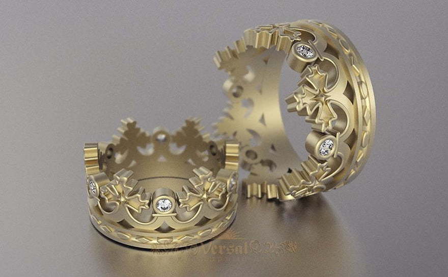 Обручальные кольца VGOK0067 из Желтое золото от Ювелирный Дом Версаль 3