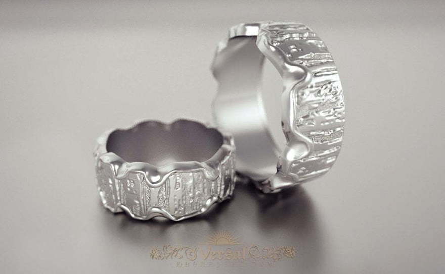 Обручальные кольца VGOK0160 из Белое золото, Платина от Ювелирный Дом Версаль 1