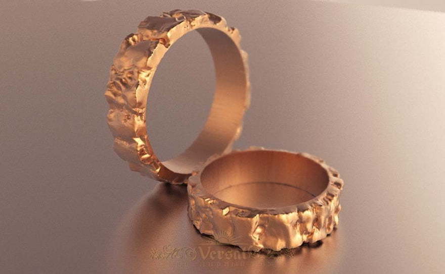 Обручальные кольца VGOK0162 из Розовое (красное) золото от Ювелирный Дом Версаль 1