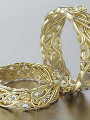 Обручальные кольца VGOK0175 из Желтое золото от Ювелирный Дом Версаль 1