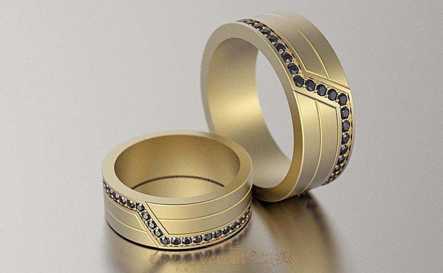 Обручальные кольца VGOK0139 из Желтое золото от Ювелирный Дом Версаль 1