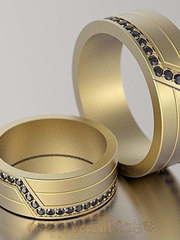 Обручальные кольца VGOK0139 из Желтое золото от Ювелирный Дом Версаль 1